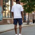 Men's Closet Inc A.O.P Shorts (Navy)