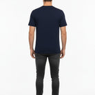 Men's The Closet Inc. Plain T-Shirt (Navy-Wht Logo)