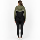 Women's TCI Tech Fleece Zip Hoodie (Green/Black)