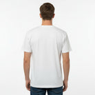 Men's The Closet Inc. Plain T-Shirt (White-Blk Logo)