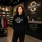 The Closet Inc Womens Fleece Pull Over BLACK