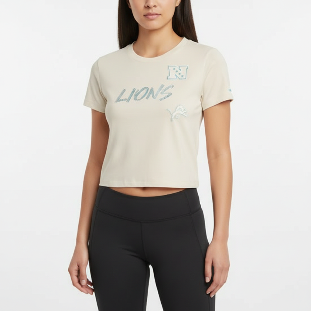 Women’s Pro Standard NFL Detroit Lions High Impact Baby Doll Tee