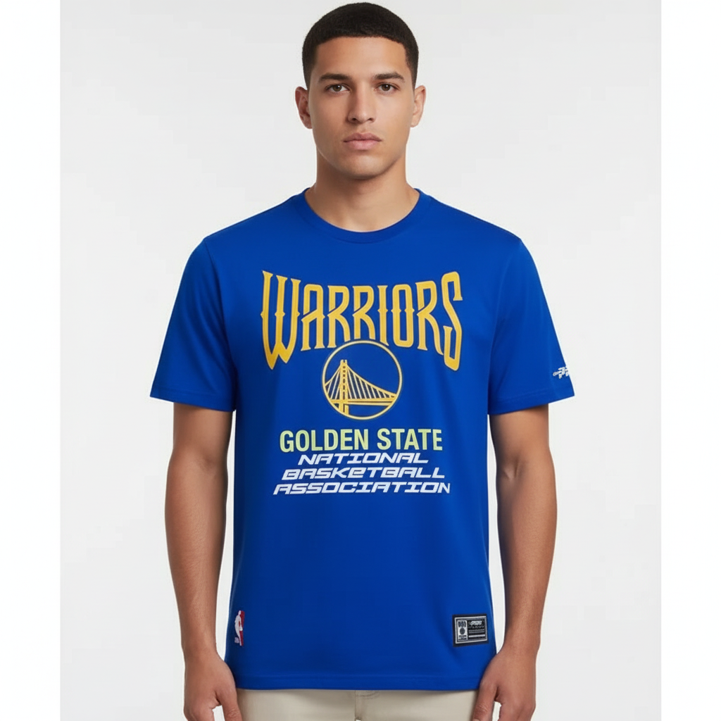 Men’s Pro Standard NBA Golden State Warriors City Tour 2.0 Cotton Jersey Drop Shoulder Tee