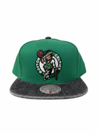Mitchell And Ness NBA Boston Celtics Denim Beak Snapback