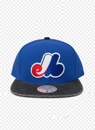 Mitchell and Ness Montreal Expos Denim Beak Snapback