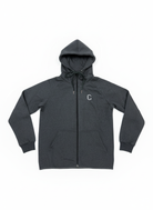 Men's The Closet Inc. Zip Fleece Top (Charcoal)