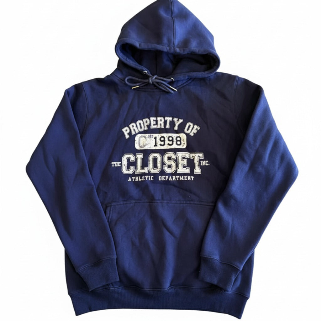 The Closet Inc Men's Fleece Pullover Navy