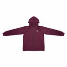 Men's The Closet Inc. Zip Fleece Top (Burgundy)