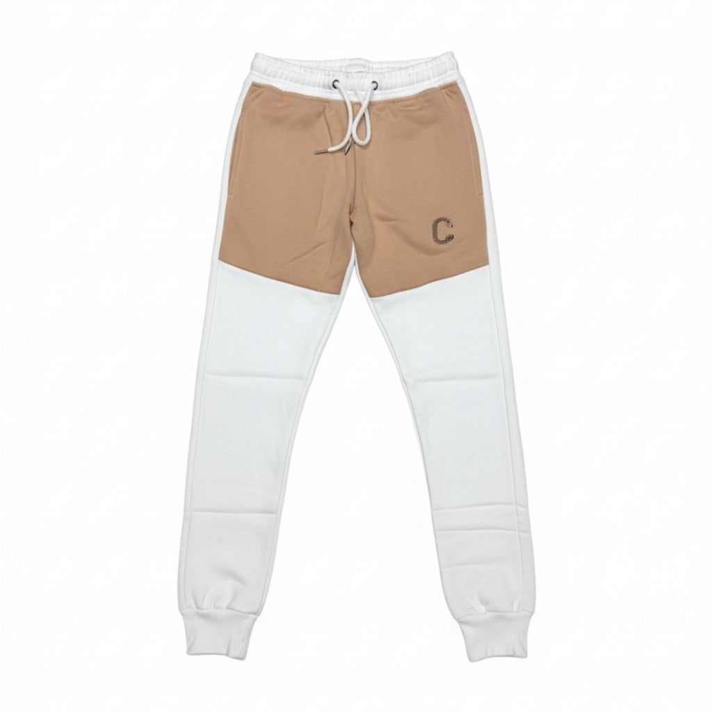 Women's TCI Tech Fleece Zip Pants (Sand/White)