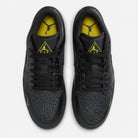 Men's Air Jordan 1 Low SE "Black Anthracite Tour Yellow"