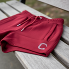Women's TCI Maroon Shorts (WHT)