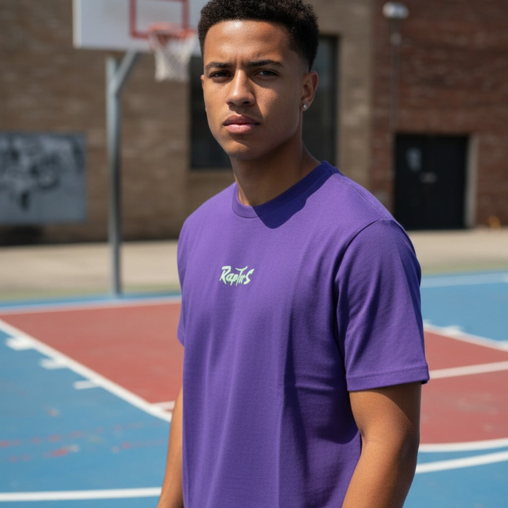 Men's Mitchell & Ness NBA Toronto Raptors Jumbo Back Tee