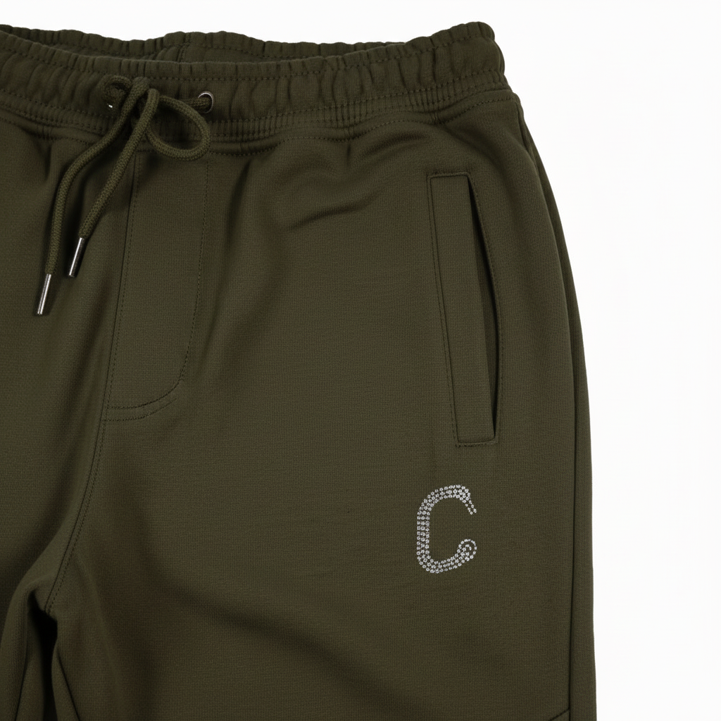 Men's The Closet Inc. Fleece Pants - Olive Green