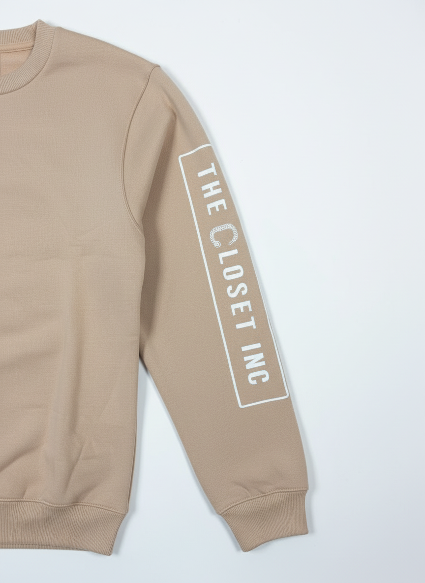 Women's Crew Fleece Top (Sand)
