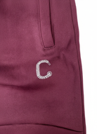 Men's The Closet Inc. Zip Fleece Bottom (Burgundy)