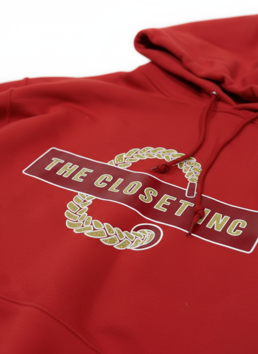 Men's Team Closet Hoodie - Red
