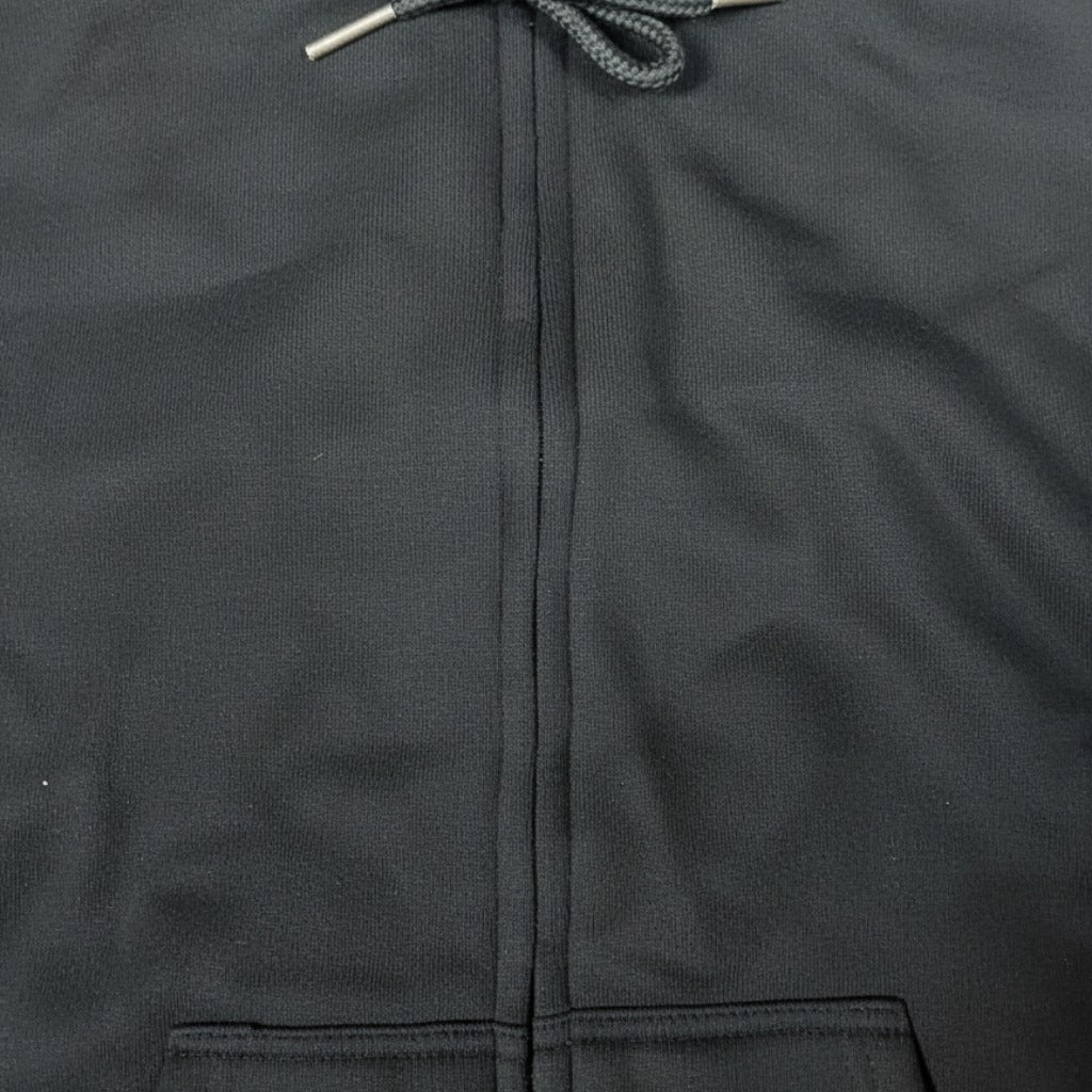 The Closet Inc Women's Fleece Zipper Plain Black