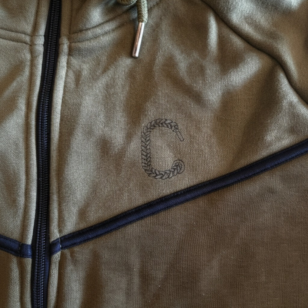 Men's The Closet Inc. Tech Fleece Zip Hoodie - Green