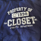 The Closet Inc Men's Fleece Pullover Navy