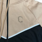 Women's TCI Tech Fleece Zip Hoodie (Sand/Black)