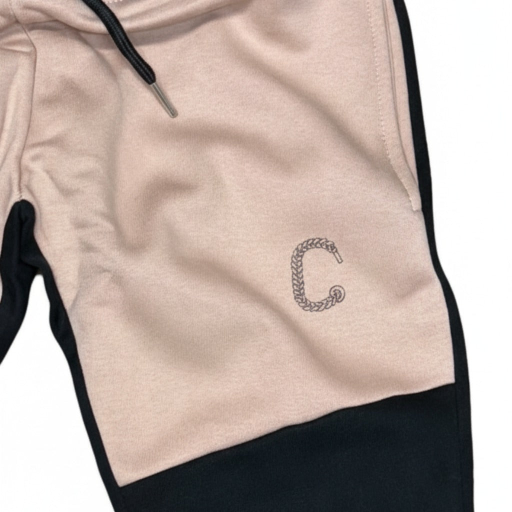 Women's TCI Tech Fleece Zip Pants (Sand/Black)