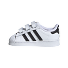 Baby/Toddler Adidas Superstar CF I "Cloud White Core Black "