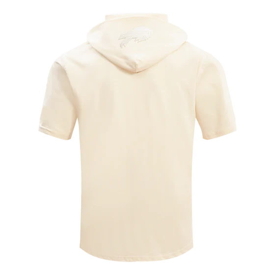 Men's Pro Standard NFL Buffalo Bills Josh Allen #17 Neutral Men's Short Sleeve Pullover Hoodie