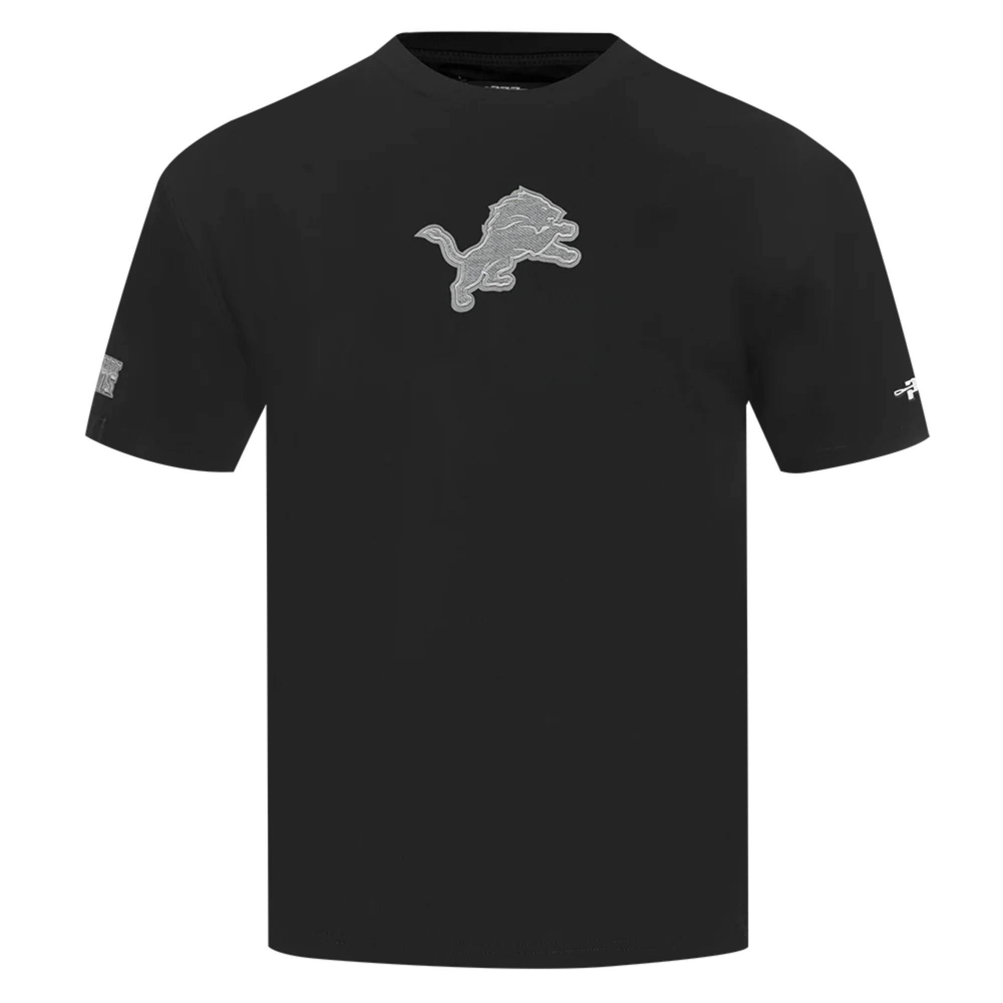 Men's Pro Standard NFL Detroit Lions Reverse French Terry Cotton Jersey Drop Shoulder Tee