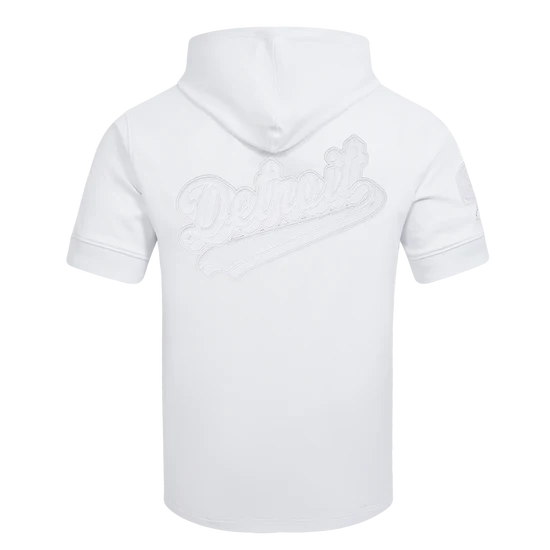 Men's Pro Standard NFL Detroit Lions White Out SS PO Hoodie
