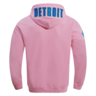 Men's/Women's Pro Standard Detroit Lions Classic Chenille NFL PO Hoodie "Pink"