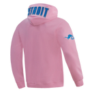 Men's/Women's Pro Standard Detroit Lions Classic Chenille NFL PO Hoodie "Pink"