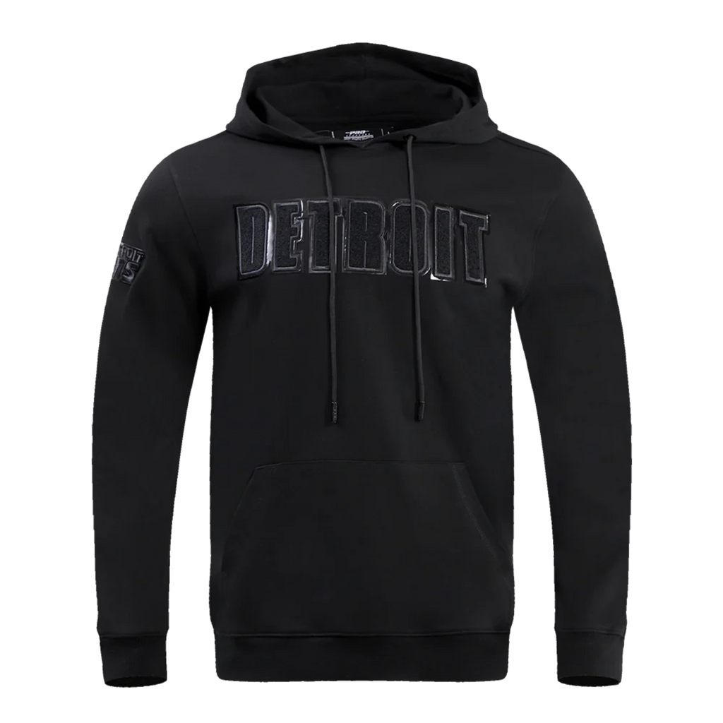 Men's Pro Standard Detroit Lions NFL Hoodie "Triple Black"