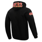 Men's Pro Standard NFL San Fransico 49ERS Classic Chenille Double Knit PO Hoodie