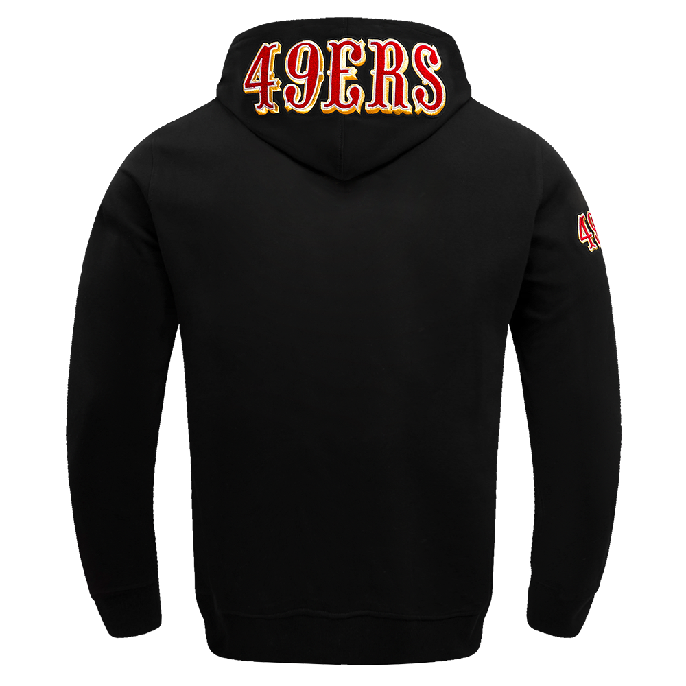 Men's Pro Standard NFL San Fransico 49ERS Classic Chenille Double Knit PO Hoodie