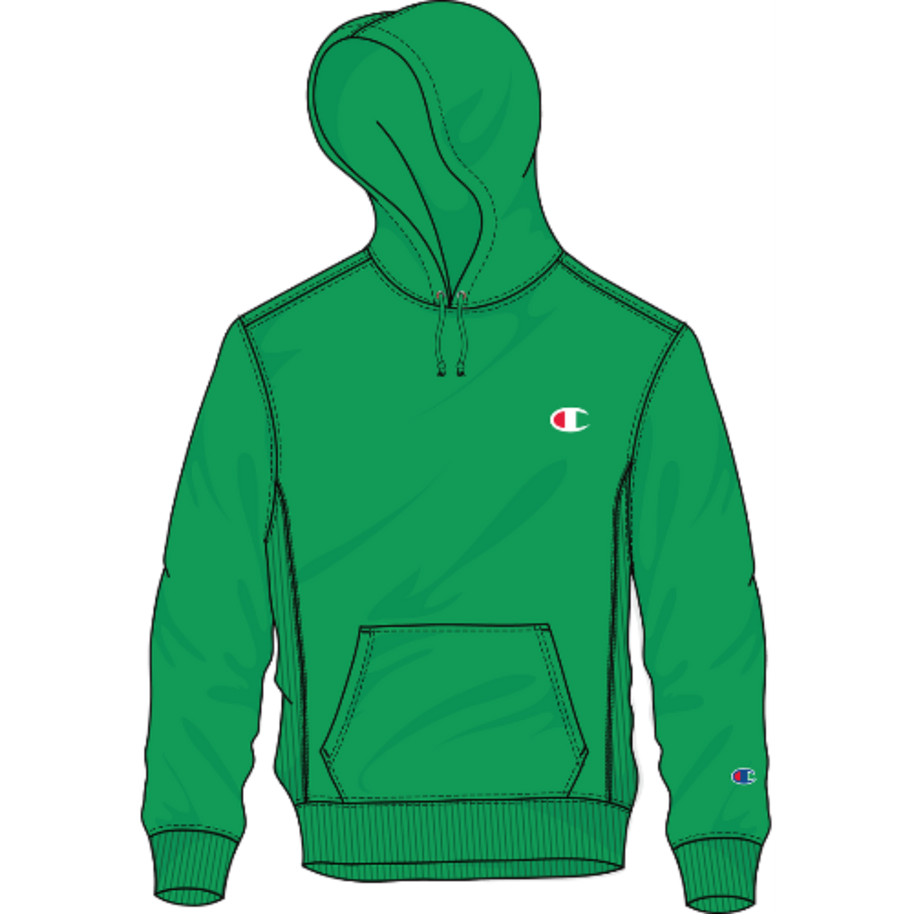 Men's Champion Life Reverse Weave Hoodie "Green Screen"