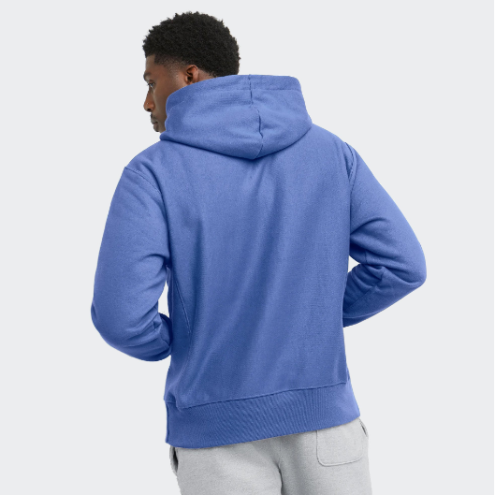 Deep hotline blue champion hoodie hot sale