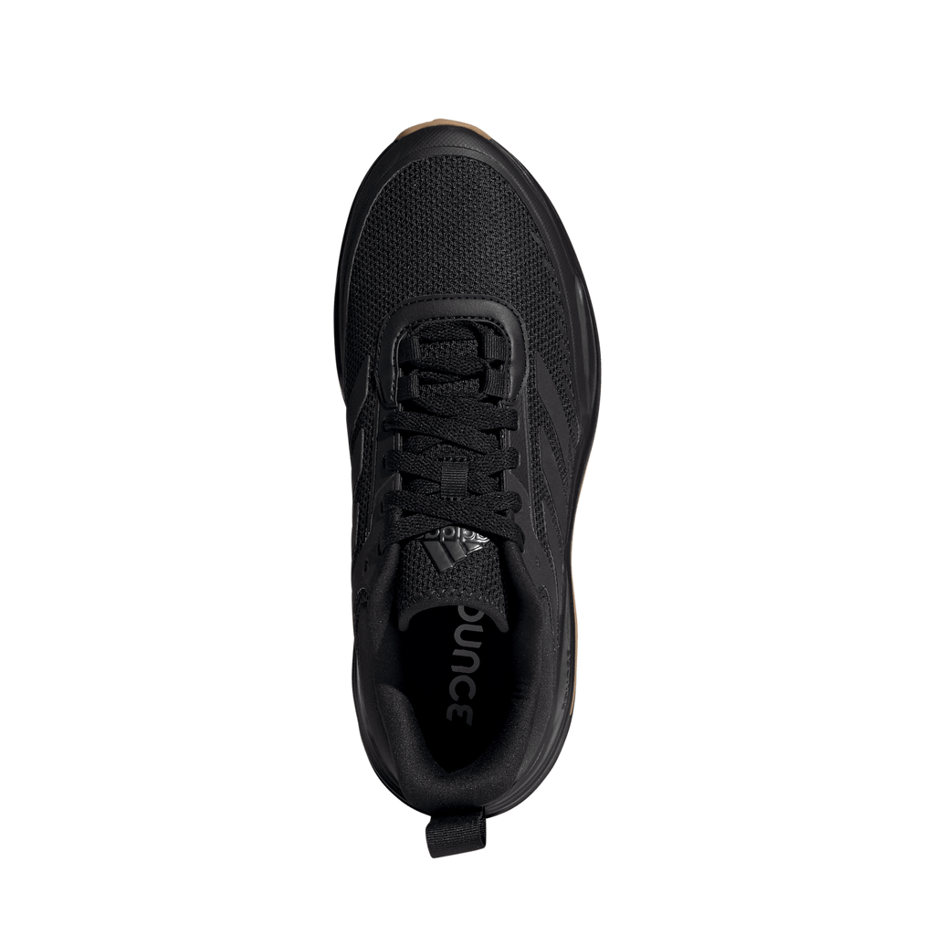 Men's adidas TRAINER V "Core Black / Gum"