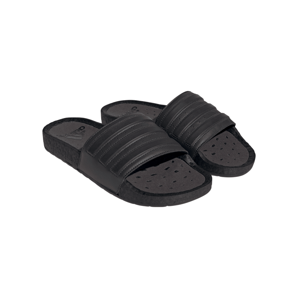 Men's Adidas Adilette Boost Slides (Unisex) "Carbon Core Black"