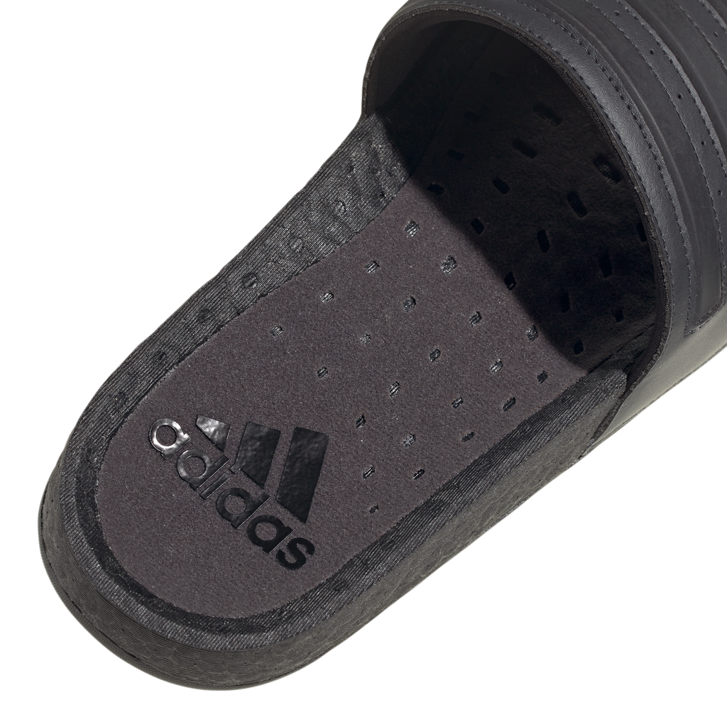 Men's Adidas Adilette Boost Slides (Unisex) "Carbon Core Black"