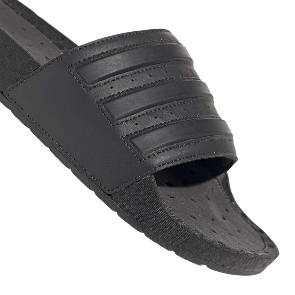 Men's Adidas Adilette Boost Slides (Unisex) "Carbon Core Black"