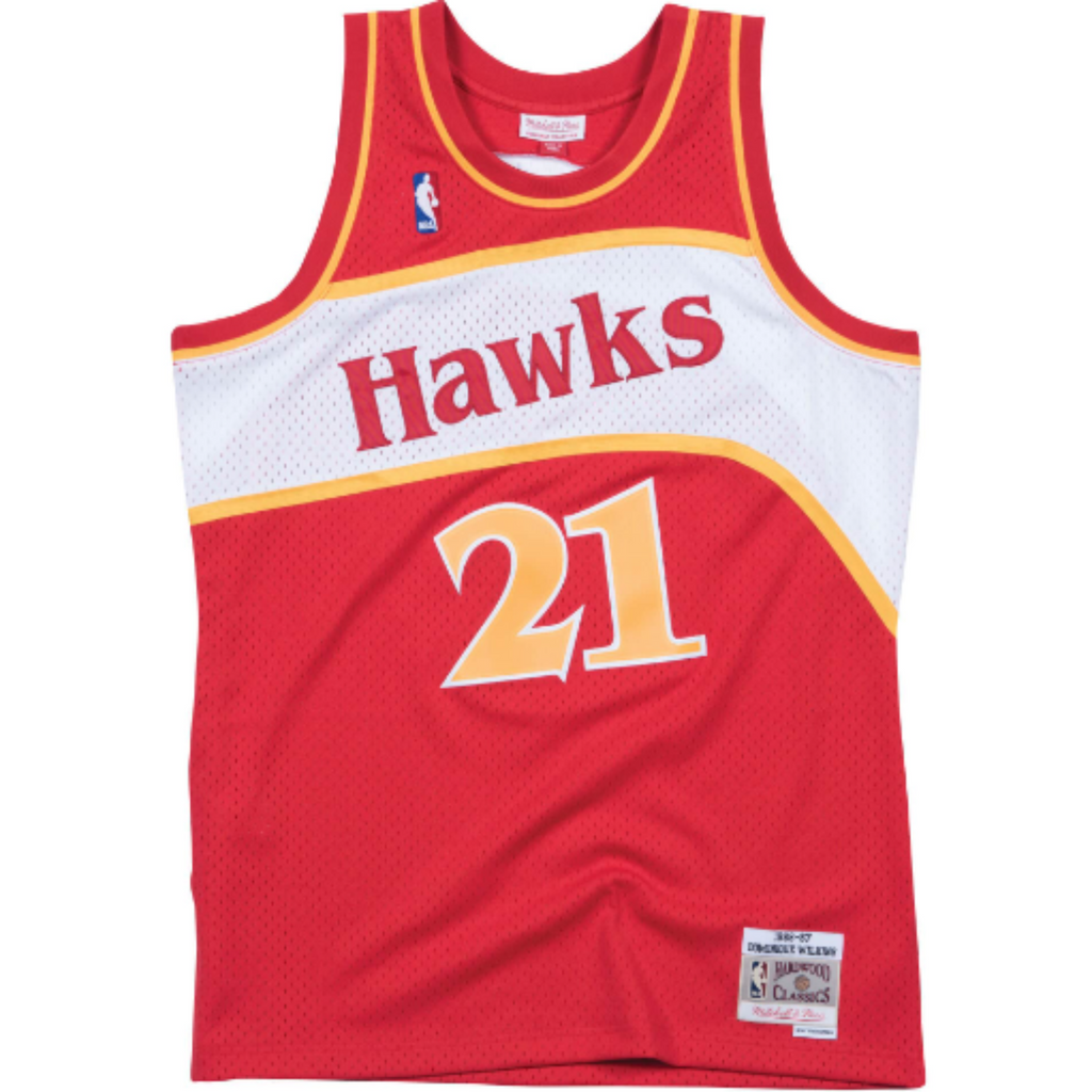 Swingman Jersey Atlanta Hawks (Dominique Wilkins #21)