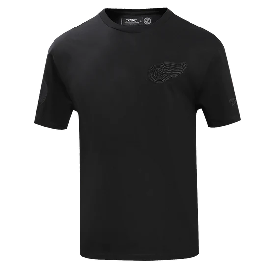 Men's Pro Standard NHL Detroit Red Wings Neutral Cotton Jersey Drop Shoulder Tee