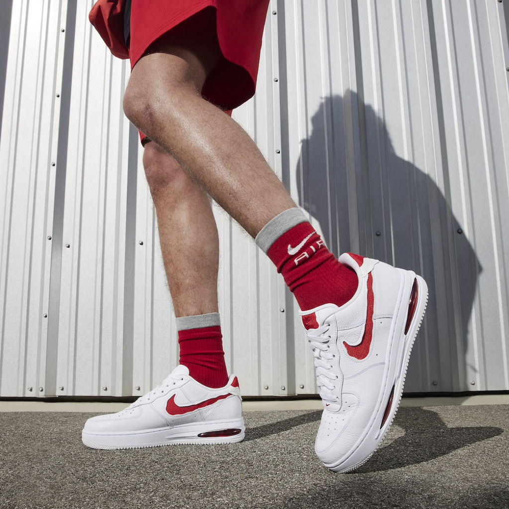 Men's Air Force 1 Low Evo "White University Red"