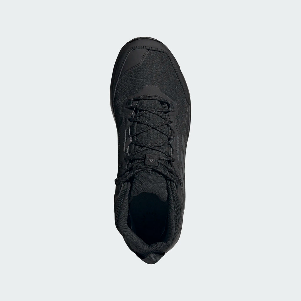 Men's Adidas Terrex AX4 Mid GORE-TEX Hiking Shoes "Black Carbon"