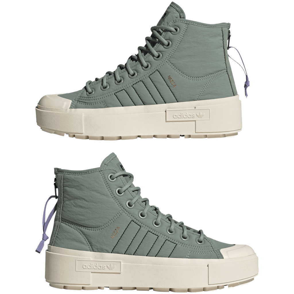 Women's Adidas Nizza Bonega X "Silver Green Light Purple"