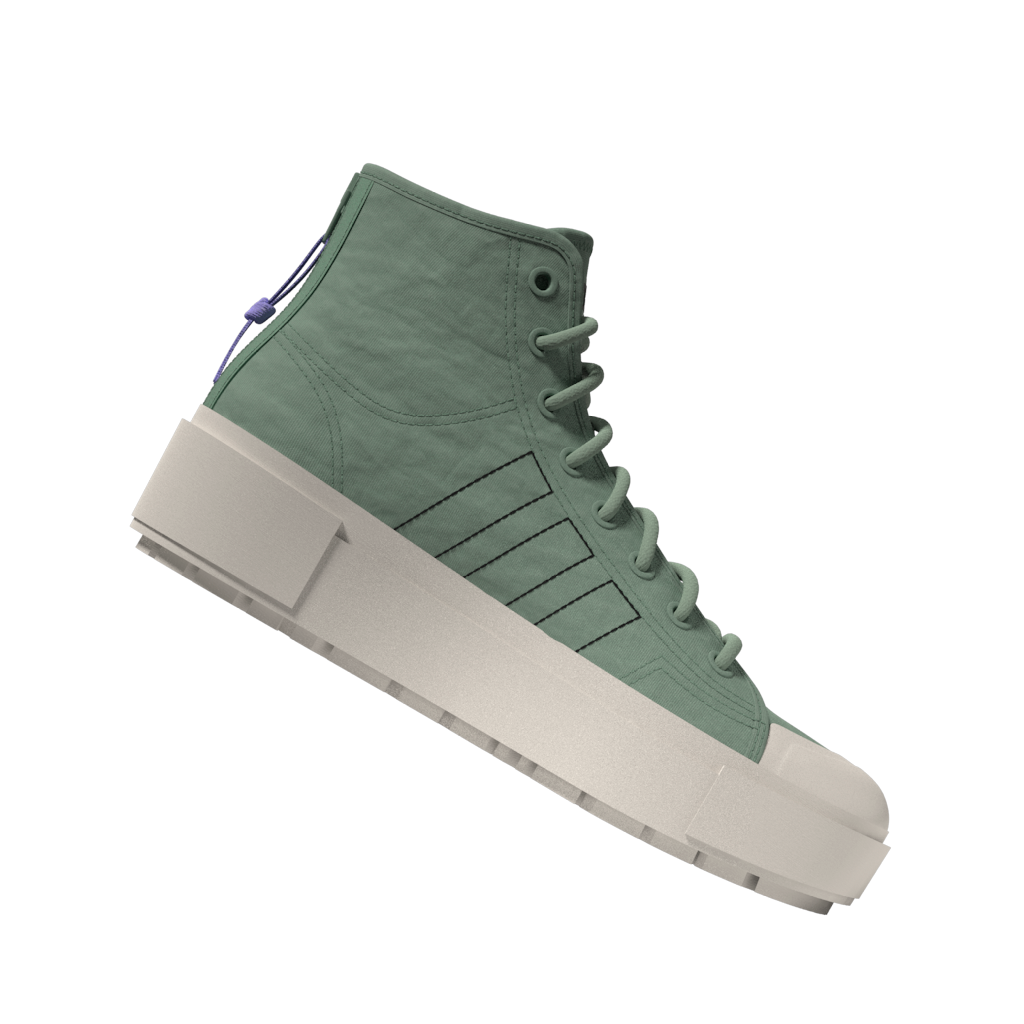 Women's Adidas Nizza Bonega X "Silver Green Light Purple"