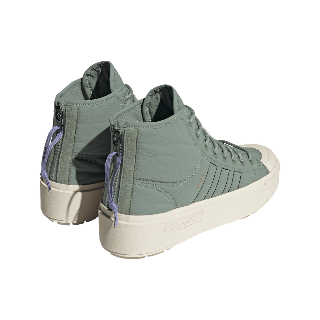 Women's Adidas Nizza Bonega X "Silver Green Light Purple"