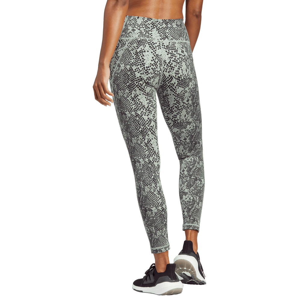 Women's Adidas Stash Pocket Training Animal Print 7/8 Leggings