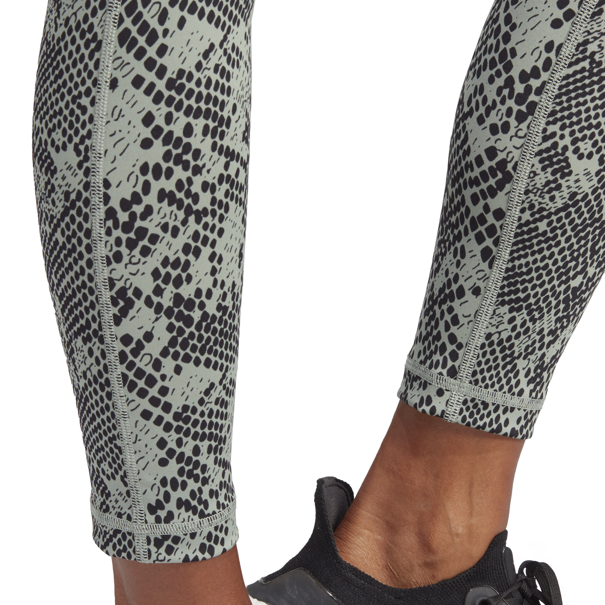 Women's Adidas Stash Pocket Training Animal Print 7/8 Leggings