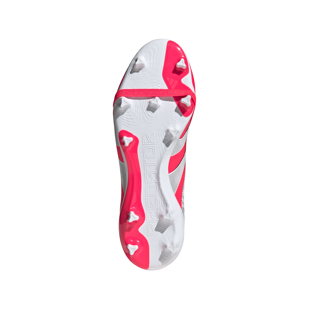 Men's Adidas Predator Fold Over Tongue Firm/Multi-Ground Cleats "Lucid Red"